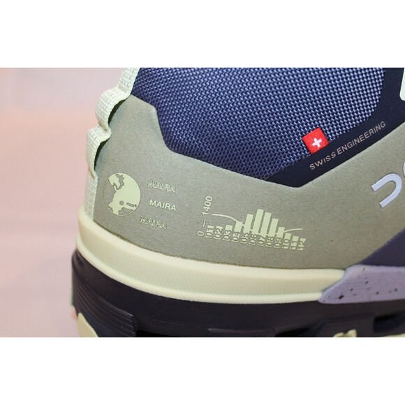 On‎ Running Cloudtrax Hiking Shoe Sneaker Reseda/lavender Woman - Picture 7 of 9